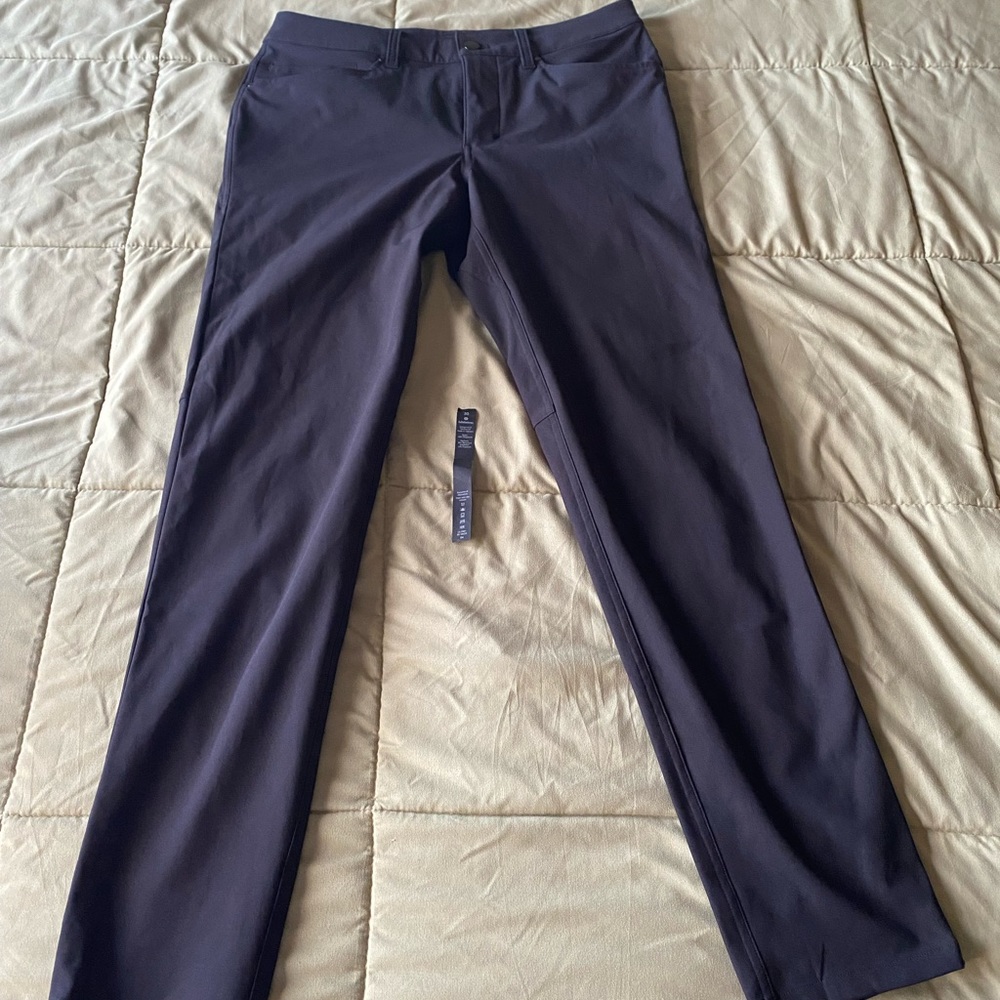Lululemon Black ABC Pant Skinny Fit Warpstreme